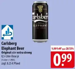 Famila Nord Ost Carlsberg Elephant Beer Angebot