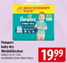 Famila Nord Ost Pampers baby-dry Windelhöschen Angebot