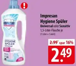 Famila Nord Ost Impresan Hygiene Spüler Angebot
