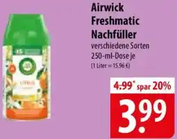 Famila Nord Ost Airwick Freshmatic Nachfüller Angebot