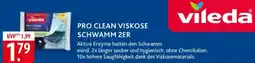 Famila Nord Ost Vileda pro clean viskose schwamm 2er + Angebot