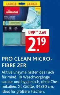 Famila Nord Ost Vileda pro clean microfibre 2er Angebot