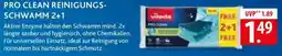 Famila Nord Ost Vileda pro clean reinigungsschwamm 2+1 Angebot
