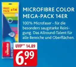 Famila Nord Ost Vileda microfibre color mega-pack 14er Angebot