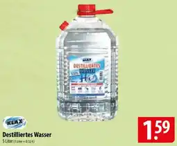 Famila Nord Ost KLAX Destilliertes Wasser Angebot