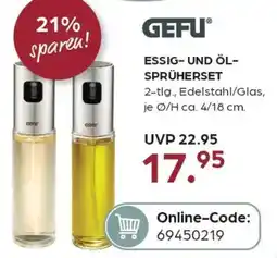 Möbel Buss Gefu essig- und ölsprüherset Angebot