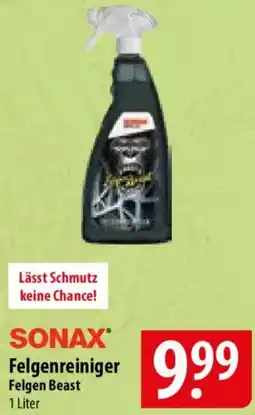 Famila Nord Ost SONAX Felgenreiniger Felgen Beast Angebot