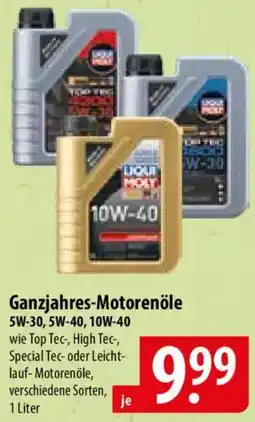 Famila Nord Ost LIQUI MOLY Ganzjahres-Motorenöle 5W-30, 5W-40, 10W-40 Angebot