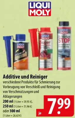Famila Nord Ost LIQUI MOLY Additive und Reiniger Angebot