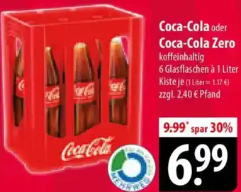 Famila Nord Ost Coca-Cola oder Coca-Cola Zero Angebot
