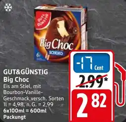 WEZ GUT&GÜNSTIG Big Choc Angebot