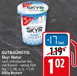 WEZ GUT&GÜNSTIG Skyr Natur Angebot