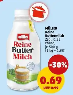PENNY MÜLLER Reine Buttermilch Angebot