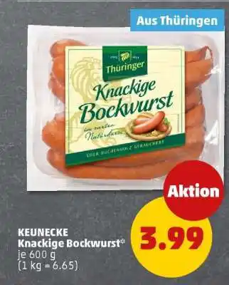 PENNY KEUNECKE Knackige Bockwurst Angebot