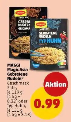 PENNY Maggi Magic Asia Gebratene Nudeln Angebot