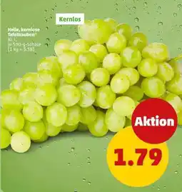 PENNY Helle, kernlose Tafeltrauben Angebot
