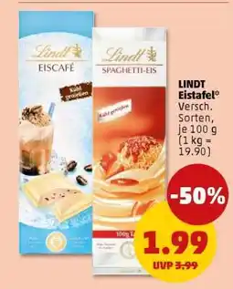 PENNY LINDT Eistafel Angebot