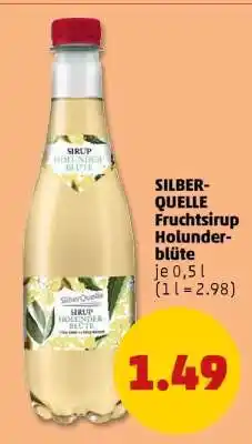 PENNY SILBER-QUELLE Fruchtsirup Holunderblüte Angebot