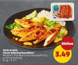 PENNY TASTE OF ASIA Frische Hähncheninnenfilets Angebot