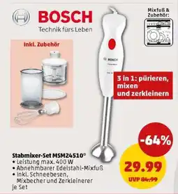 PENNY Stabmixer-Set MSM24510 Angebot