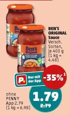 PENNY Ben’s Original Sauce Angebot