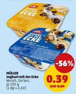 PENNY MÜLLER Joghurt mit der Ecke Angebot