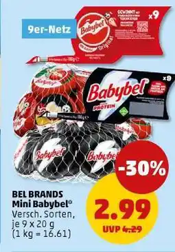 PENNY BEL BRANDS Mini Babybel Angebot