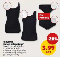 PENNY TRUE STYLE Damen-Unterwäsche Angebot