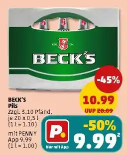 PENNY Beck's Pils Angebot