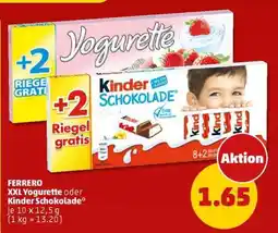 PENNY FERRERO XXL Yogurette oder Kinder Schokolade Angebot