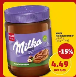 PENNY MILKA Haselnusscreme Angebot