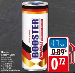 WEZ Booster Energy-Drink Angebot