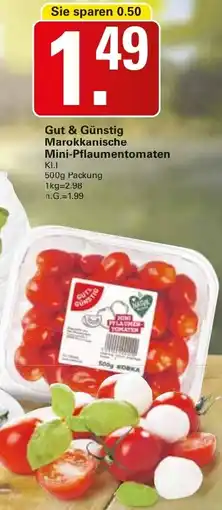 WEZ Gut & Günstig Marokkanische Mini-Pflaumentomaten Angebot