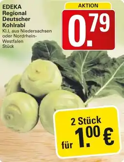 WEZ EDEKA Regional Deutscher Kohlrabi Angebot