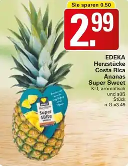 WEZ EDEKA Herzstücke Costa Rica Ananas Super Sweet Angebot