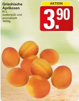 WEZ Griechische Aprikosen Angebot