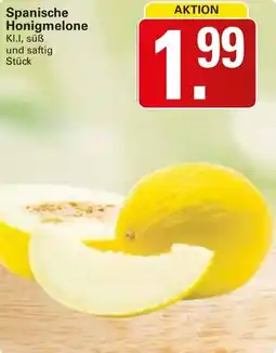 WEZ Spanische Honigmelone Angebot