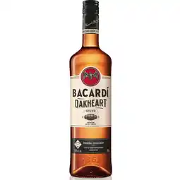 Netto Marken-Discount Bacardi Oakheart Spiced 35,0 % vol 0,7 Liter Angebot
