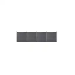 Netto Marken-Discount WPC Sichtschutzzaun CALLADO - 1 x Element + 2 x Pfosten Angebot