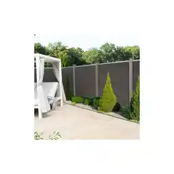 Netto Marken-Discount WPC Sichtschutzzaun CALLADO - 1 x Element + 2 x Pfosten Angebot