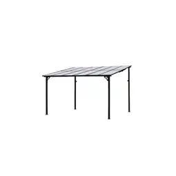 Netto Marken-Discount Terrassenüberdachung ECO Anthrazit - 300 x 360 cm Angebot
