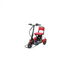 Netto Marken-Discount Elektro-Mobilitätshilfe MoBot Light rot - 3 Fahrstufen + Rückwärtsgang /klappbar Angebot