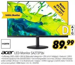 MEDIMAX acer LED-Monitor SA273P1bi Angebot