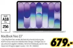 MEDIMAX MacBook Neo 13" Angebot
