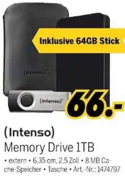 MEDIMAX (Intenso) Memory Drive 1TB Angebot