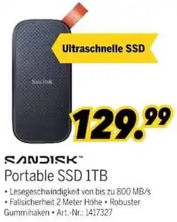 MEDIMAX SANDISK Portable SSD 1TB Angebot