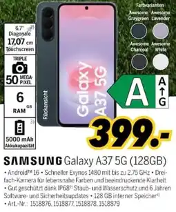 MEDIMAX SAMSUNG Galaxy A37 5G (128GB) Angebot