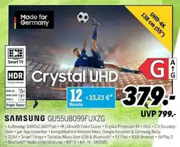 MEDIMAX SAMSUNG GU55U8099FUXZG Angebot