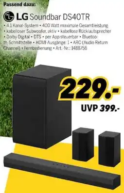 MEDIMAX LG Soundbar DS40TR Angebot