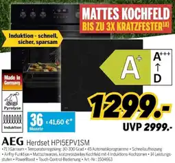 MEDIMAX AEG Herdset HPI5EPV1SM Angebot